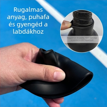 Golyógyűjtő készülék — hordozható, beltéri és kültéri használatra; kompatibilis pickleball, tenisz és asztalitenisz labdákkal, valamint más labdajátékokhoz