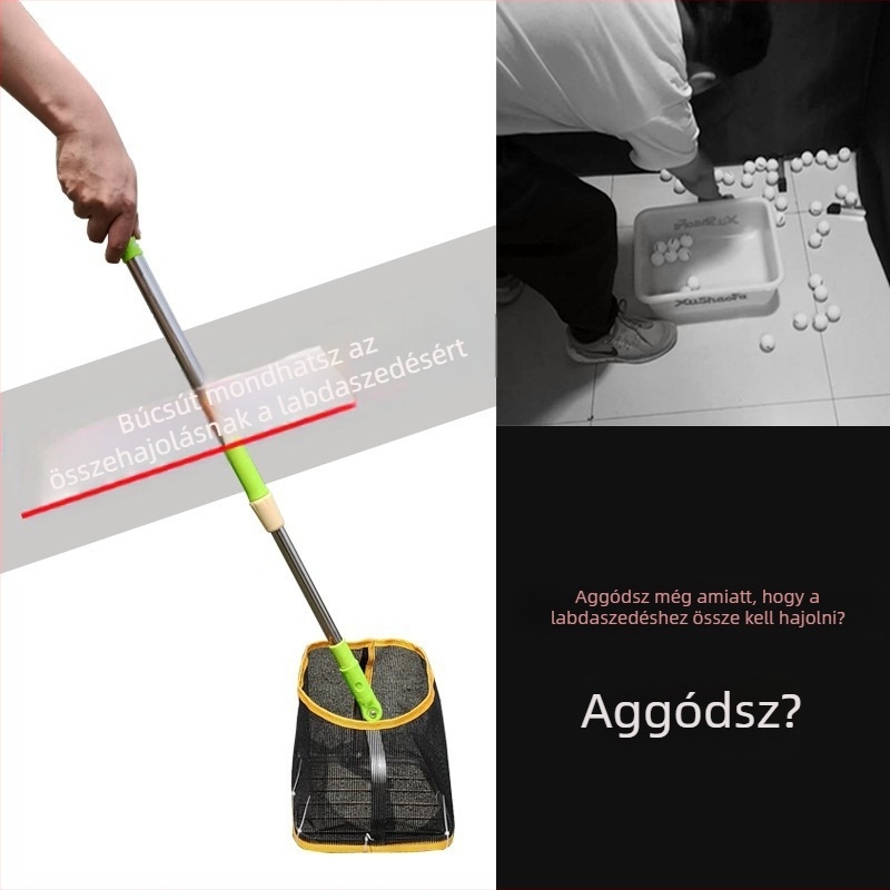 Asztalitenisz-labda gyűjtő keret állítható szögű
