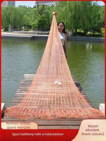 Kézzel készített, régi stílusú bedobó háló — Yitong Xinghua, nylon, jogosult magánmárka: Igen