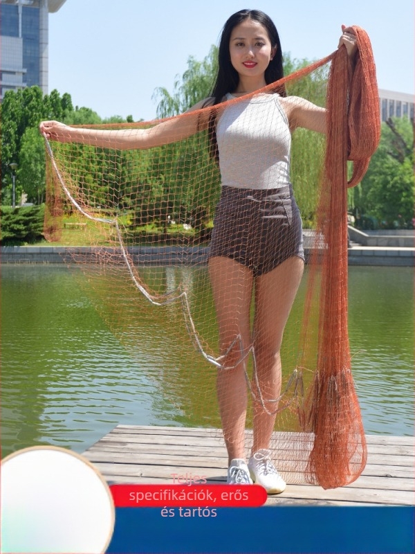 Kézzel készített, régi stílusú bedobó háló — Yitong Xinghua, nylon, jogosult magánmárka: Igen