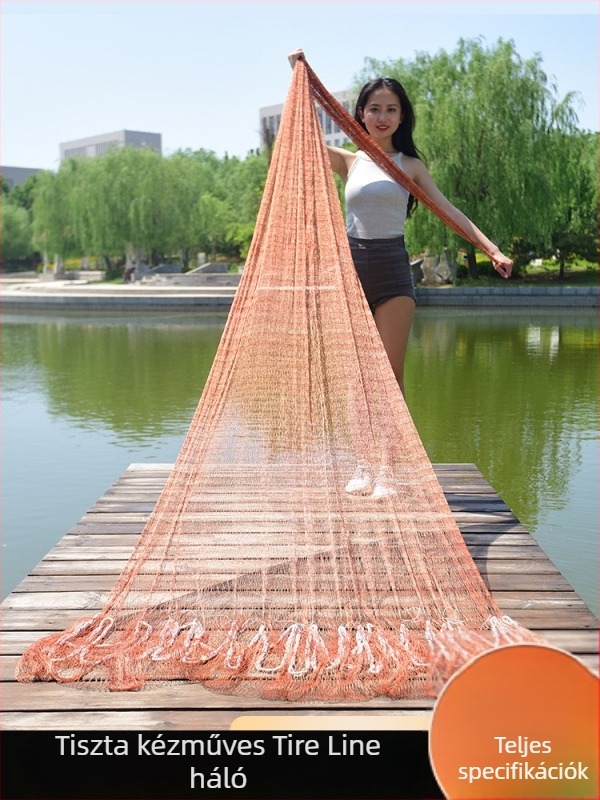 Kézzel készített, régi stílusú bedobó háló — Yitong Xinghua, nylon, jogosult magánmárka: Igen