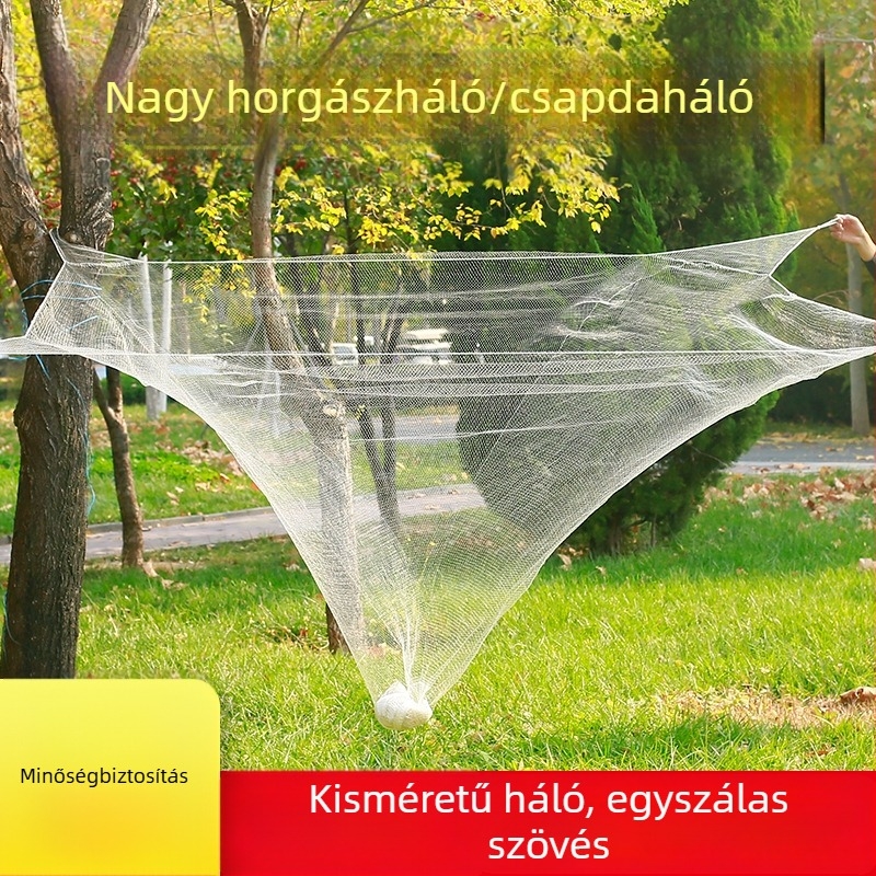 Doboz alakú emelőháló halászathoz, nylonból