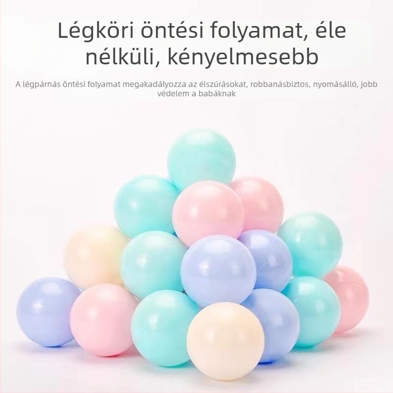 Ocean Ball Baba fürdőjáték, harapós műanyag golyó, színes dobozos csomagolás, 3C tanúsítvány 2023152202047939