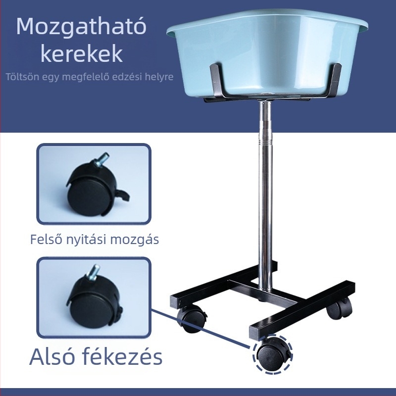 KOKUTAKU asztalitenisz golyógyűjtő gép – hordozható, levehető golyómedencével, 200–300 golyó kapacitás, 3 kg súly