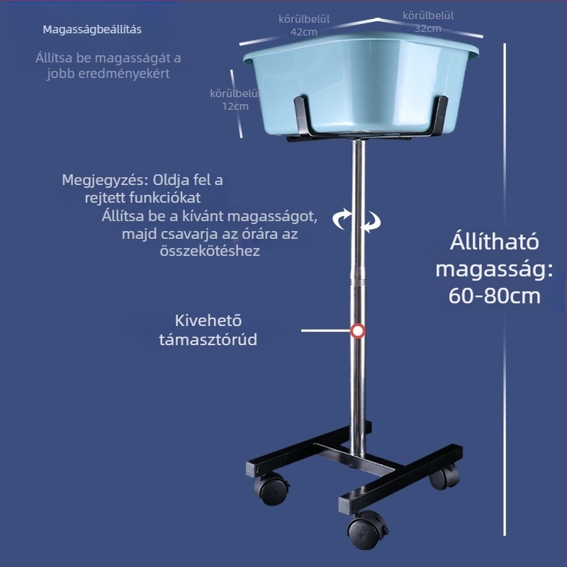 KOKUTAKU asztalitenisz golyógyűjtő gép – hordozható, levehető golyómedencével, 200–300 golyó kapacitás, 3 kg súly