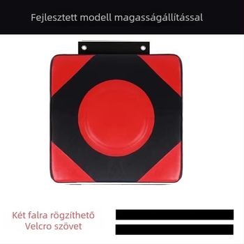 Falihoz rögzíthető boksz célpont Oxford anyagból és PU bőrből, 1500 g, edzéshez.