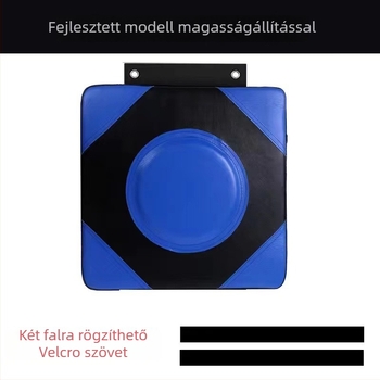 Falihoz rögzíthető boksz célpont Oxford anyagból és PU bőrből, 1500 g, edzéshez.