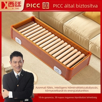 Elektromos tömörfa lábmelegítő irodába