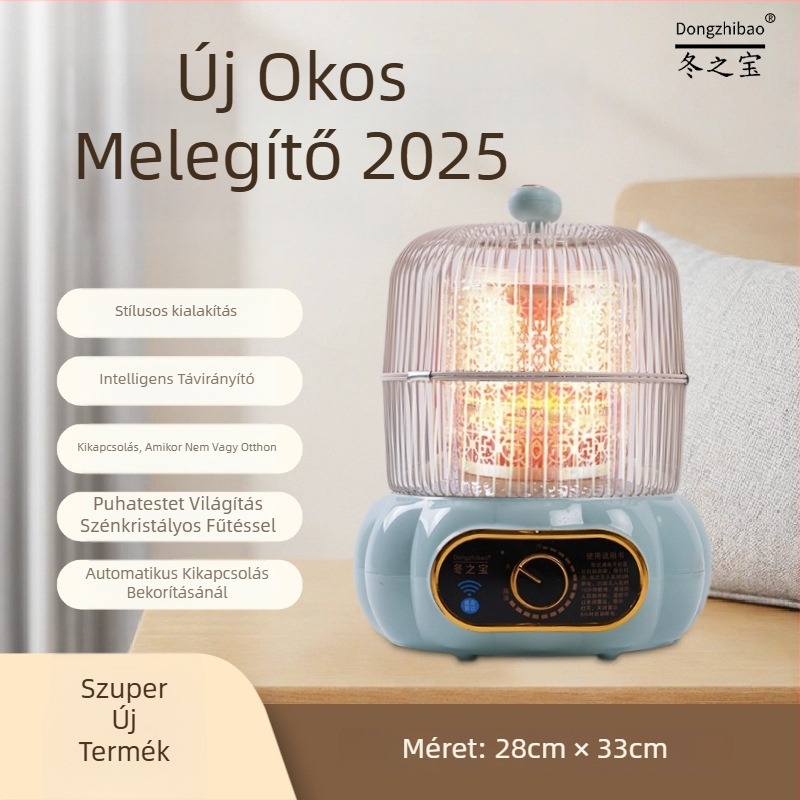 Lábmelegítő, 1000W, 220V, konnektoros, mechanikus/távvezérlés üzemmód
