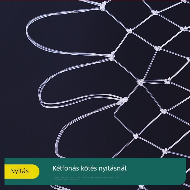 Kézzel szőtt nylon horgász háló, Quartet Fishing Gear