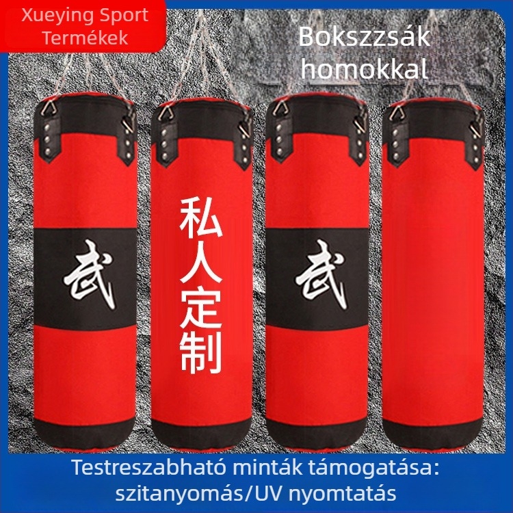 Függő boxzsák edzéshez, Oxford szövet, modell 002103, kód 010, alkalmas fitnesshez és harcművészetekhez