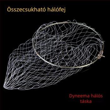 Összecsukható halászhálófej alumíniumötvözetből – Haishan; Eredet: Kína; Anyag: alumíniumötvözet