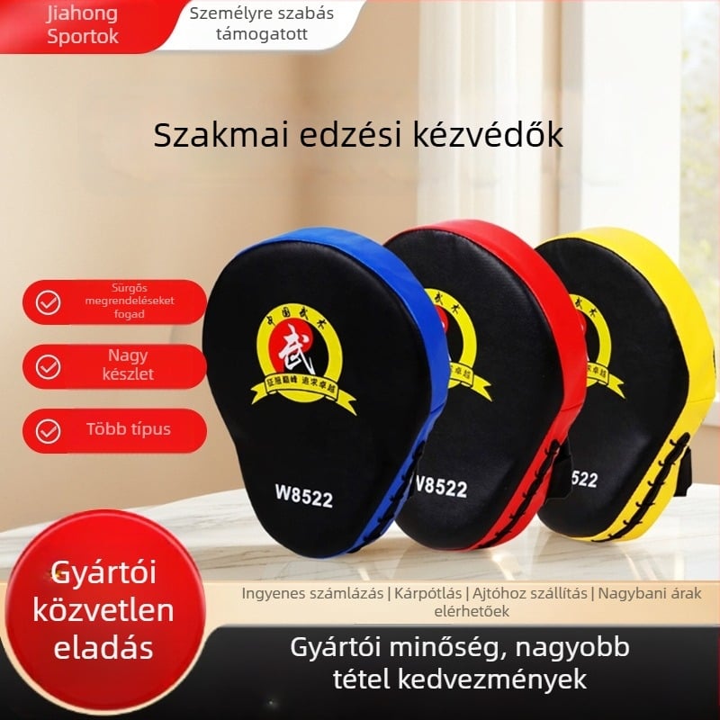Boksz cél edzéshez – kézi cél, PU anyag, lógó kivitel, Modell D, 0.225 kg, fitnesz eszköz