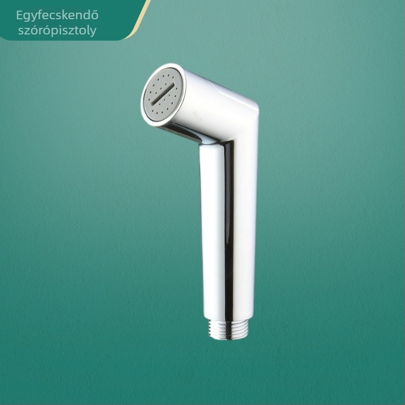 Króm bevonat vécépermetezőfej, állítható hordozható zuhanyfej buborékos tisztításhoz