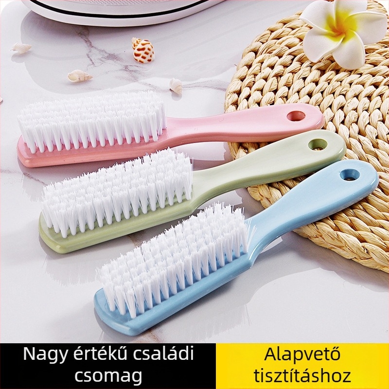Puha sörtéjű cipőtisztító kefe a dezinficáláshoz, minimalista stílus, 200 darabos doboz, testreszabható