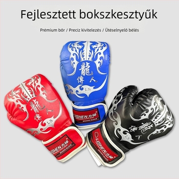 Ökölvívó kesztyűk a Boya Sports márkától, PU anyag, függőleges kialakítás, súly 0.85, modell Qjst-02