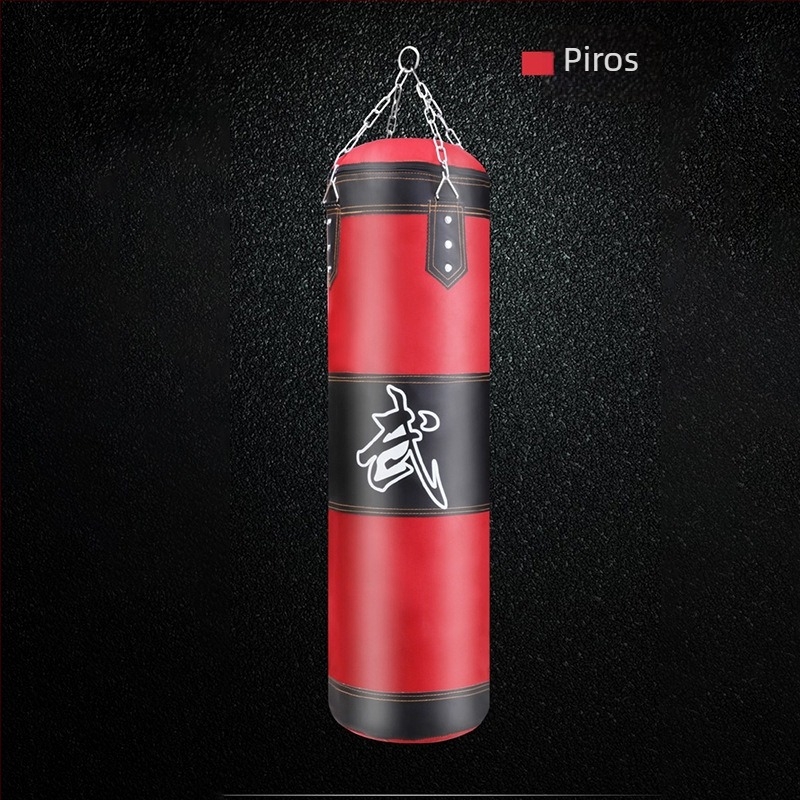 Boxzsák, akasztós kivitel, 10 kg, vászon alapanyagból, edzéshez és harcművészetekhez