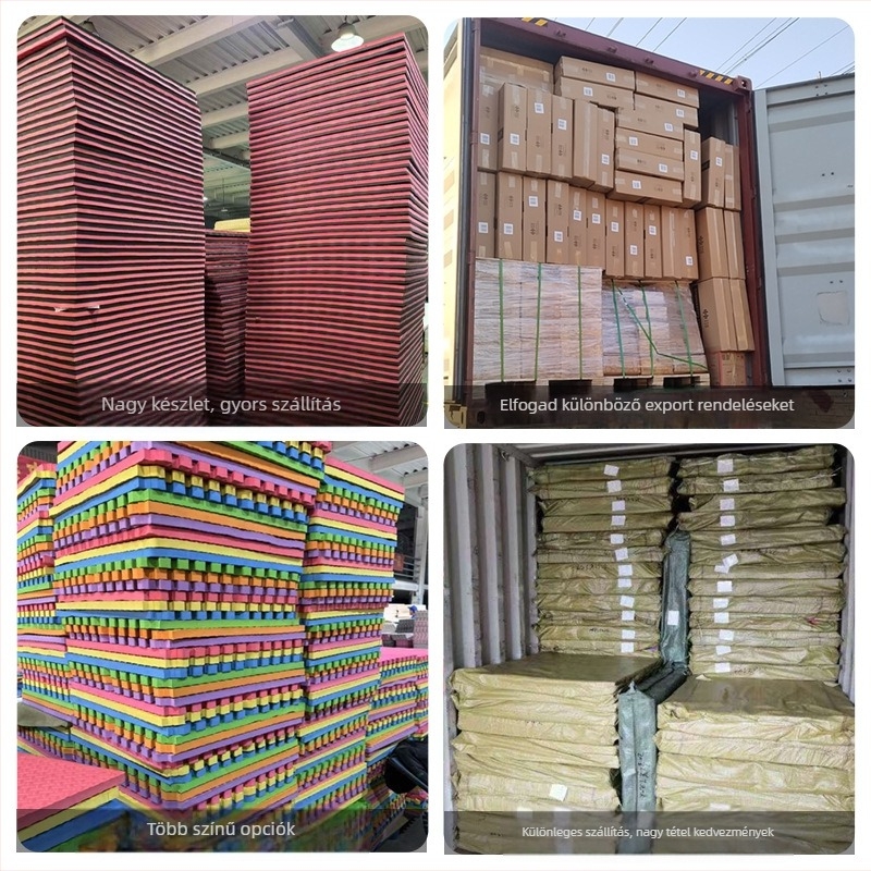 Taekwondo EVA habból készült összekapcsolható talajmat, csúszásmentes és ütéscsillapító tulajdonságokkal harcművészetekhez és edzőteremhez