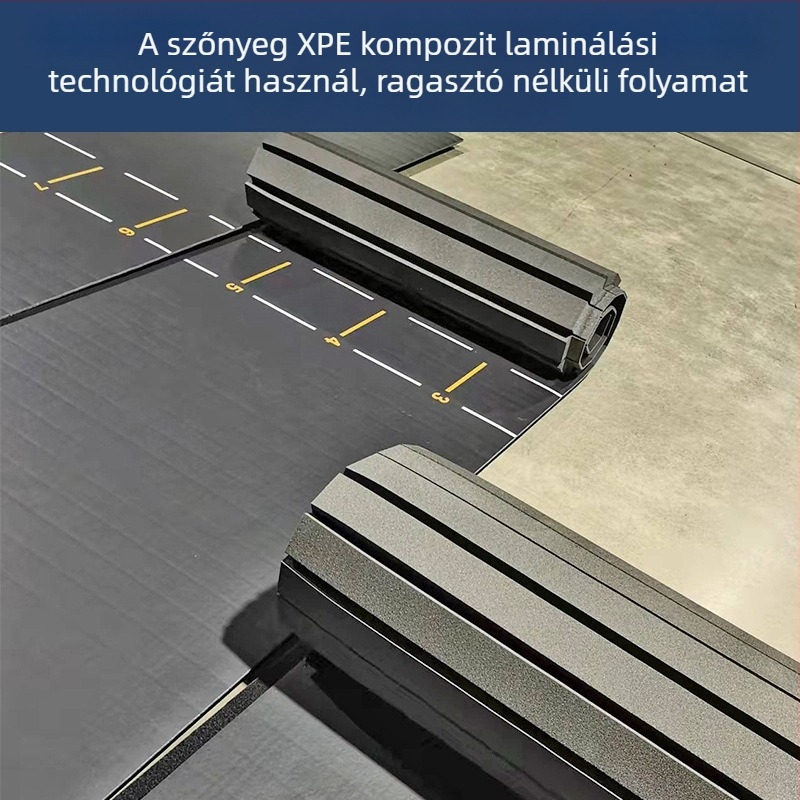 Taekwondo matrac, seamless XPE felület, ütéscsillapító harcművészeti alátét
