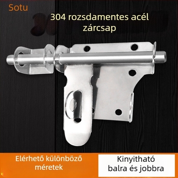 Sotegu Nehéz Ajtócsap MN-468, 304/201 Rozsdamentes acél, Polírozott felület