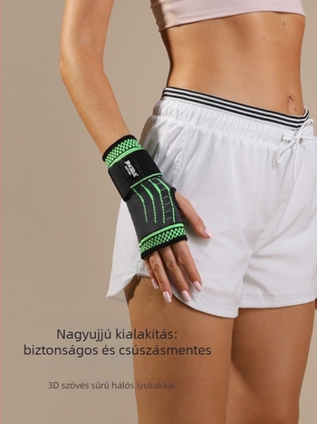 Tenyérvédő csuklóvédő – Nylonból, felnőtteknek, tenyérvédő, alkalmas kosárlabda, súlyemelés, tenisz, boksz és kerékpározás