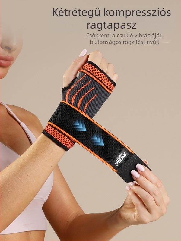 Tenyérvédő csuklóvédő – Nylonból, felnőtteknek, tenyérvédő, alkalmas kosárlabda, súlyemelés, tenisz, boksz és kerékpározás