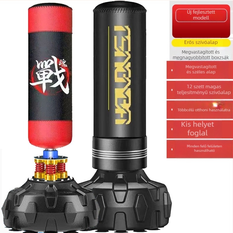 Senba boxzsák, PU anyag, függőleges kivitel, otthoni edzéshez