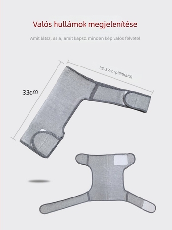 Neoprén vállvédő felnőtteknek, állítható; alkalmas kosárlabdára, súlyemelésre, futballra, teniszhez, bokszhoz és más sportokhoz.