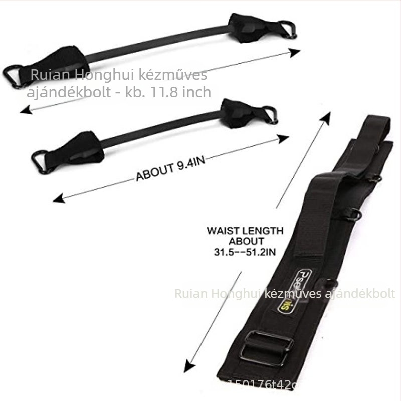 Luting láb edző készlet rugalmas kötéllel és ellenállás szalaggal a guggoláshoz és robbanékonysági edzéshez