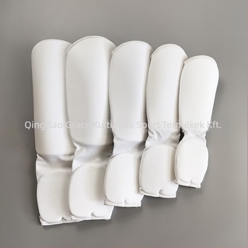 Grace Kötött könyökvédők küzdősportokra – légáteresztő, 100% pamut, könyökvédő karate, taekwondo, sanda