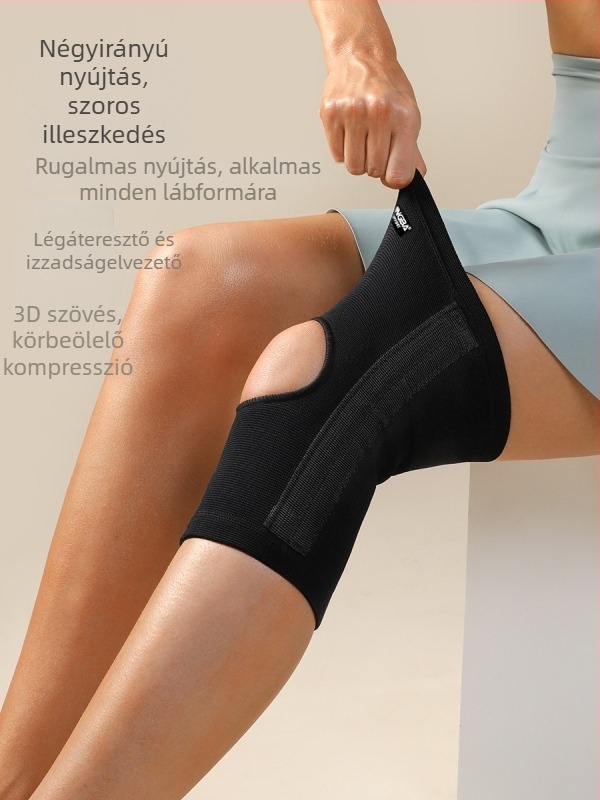 Felnőtt térdvédő nylon-spandex-latex rugóval, több sporthoz