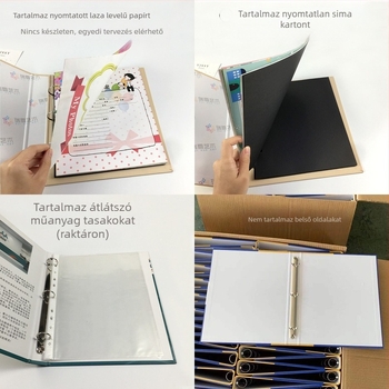 Személyre szabott taekwondo növendékek fejlődési kézikönyve, harcművészeti edzőteremhez készült mappa nyomtatott logóval
