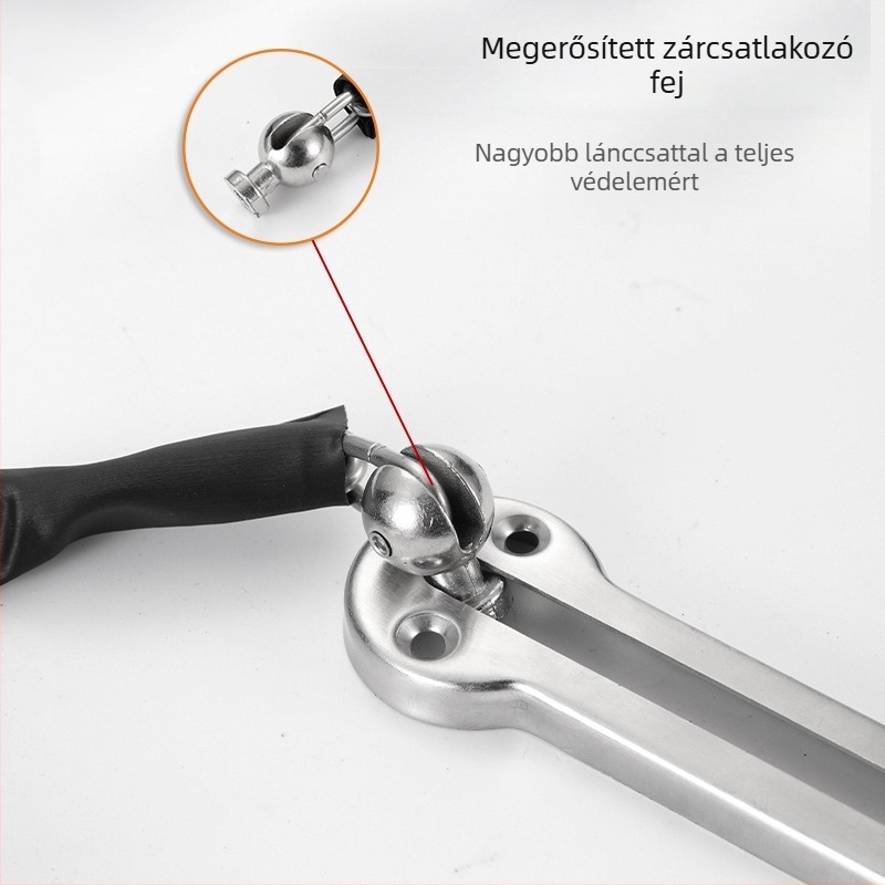 Rozsdamentes acél ajtólánc, anti-theft, modell Thickening, felületkezelés: drótosítás/bevonat, stílus: modern minimalizmus