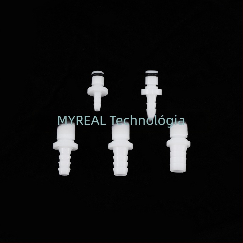 MJ CPC típusú gyorscsatlakozó szeleppel, POM anyagú, EPDM tömítőgyűrűvel, kozmetikai eszközökhez