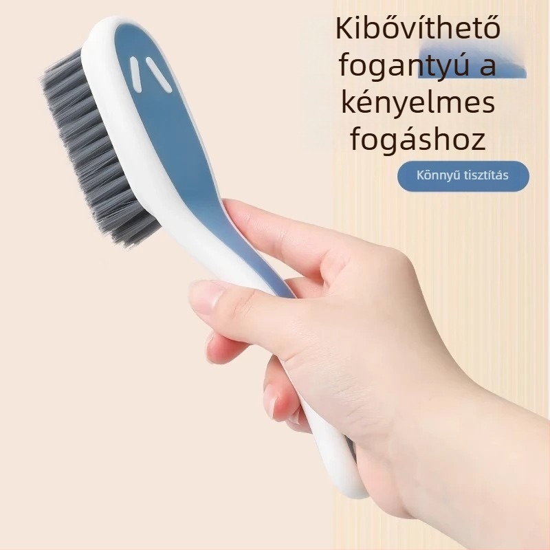 Otthoni többfunkciós cipőtisztító kefe puha nylon sörtékkel, fertőtlenítés, etnikus stílus, Friendly márka