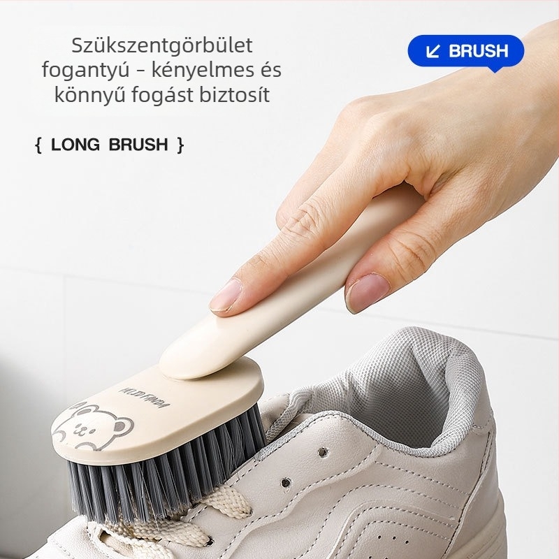 Cipőecset hosszú nyéllel a dezinficáláshoz, PET+PP anyagból, Brocade products márka, modern egyszerű stílus.