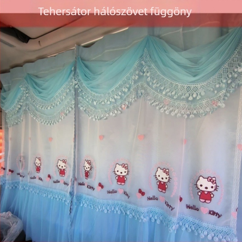 Kamion kabin lábánya függöny, vast, opak poliészter, függő, kompatibilis J6L/JH6/J6P/Howo/Auman