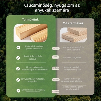 Kongming Lock (Luban Lock) Teljes készlet – fából készült puzzle játék 7–14 éveseknek, oktató játék