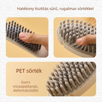 Műanyag cipőtisztító kefe – lágy sörtéjű fertőtlenítésre, sokoldalú háztartási tisztító