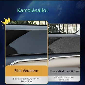 Wenjie M5 központi kezelő- és navigációs képernyőre szánt TPU belső védőfilm (24 modellhez)