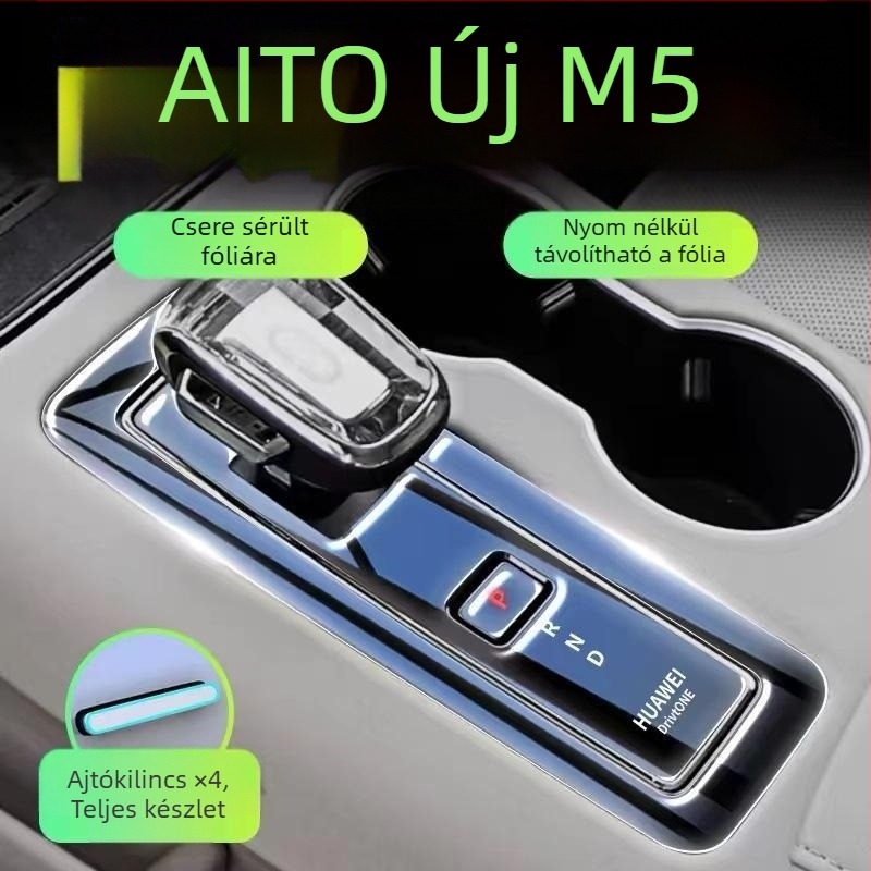 Wenjie M5 központi kezelő- és navigációs képernyőre szánt TPU belső védőfilm (24 modellhez)