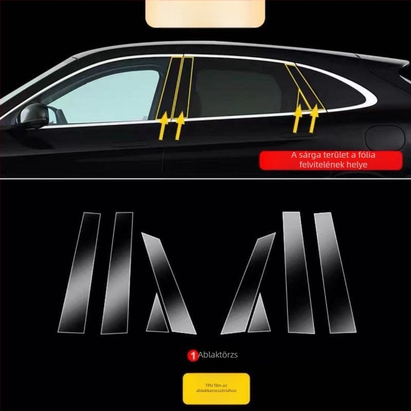 Wenjie M5 központi kezelő- és navigációs képernyőre szánt TPU belső védőfilm (24 modellhez)