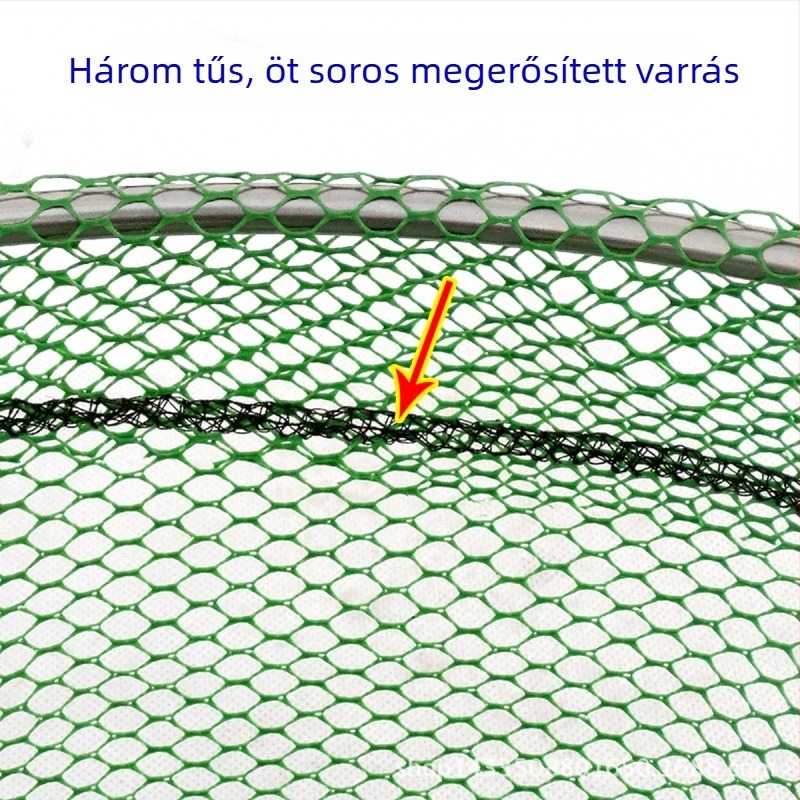 Összecsukható hálófej horgászathoz (Márka: Yu Road Lake; Származás: Kína; Anyag: Gumming)