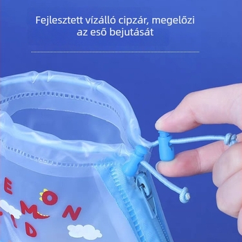 Gyerekeknek esőcsizma védőfedelek, vízálló, csúszásmentes, kopásálló, uniszex kivitel (Márka: Lemon Baby; Anyag: Poliészter; Eredet: Jiaxing; Cikkszám: LK2231023)