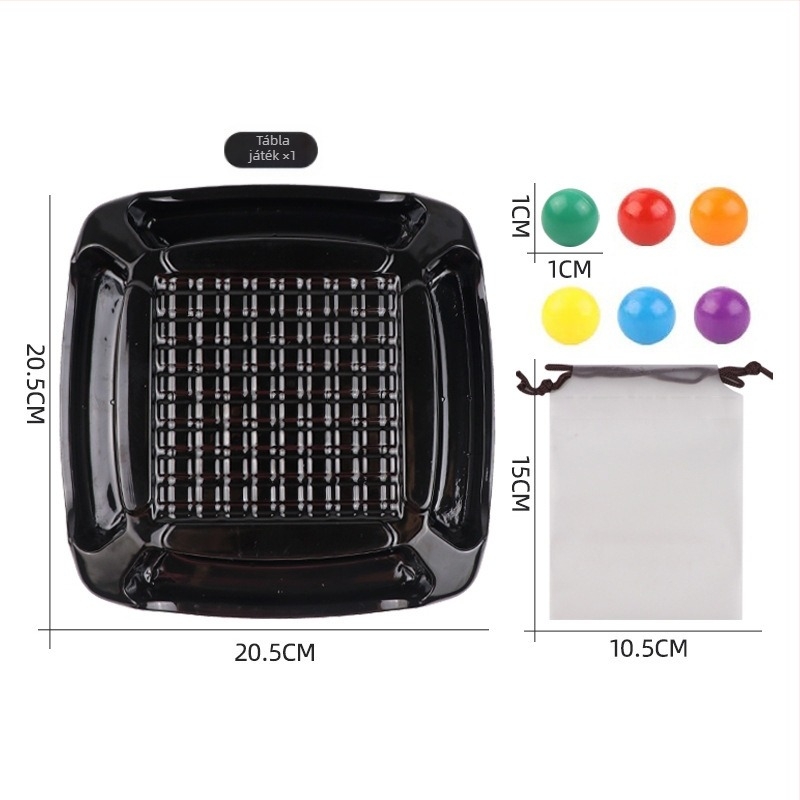 Beltéri oktatási társasjáték gyerekeknek – eliminációs puzzle jellegű játék családi interakcióval, műanyag anyag, 4–14 éveseknek