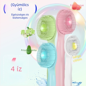 Nano gyöngyös fogkefe, hordozható, többfunkciós, puha sörtéjű, egyszer használatos, öt az egyben