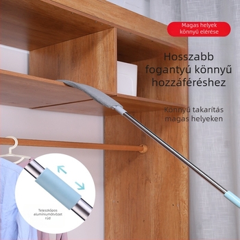 Ágy alatti rések tisztító keféje – kihúzható, többfunkciós tisztító eszköz, műanyag, 270 g