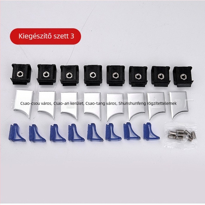 Réz zuhanyajtó görgők üveg tolóajtókhoz, felső és alsó görgő, körív alakú dizájn, dupla görgő