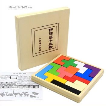 Fa záras kirakós – oktatási játék gyerekeknek 4–6 évesek, márka Qiyi
