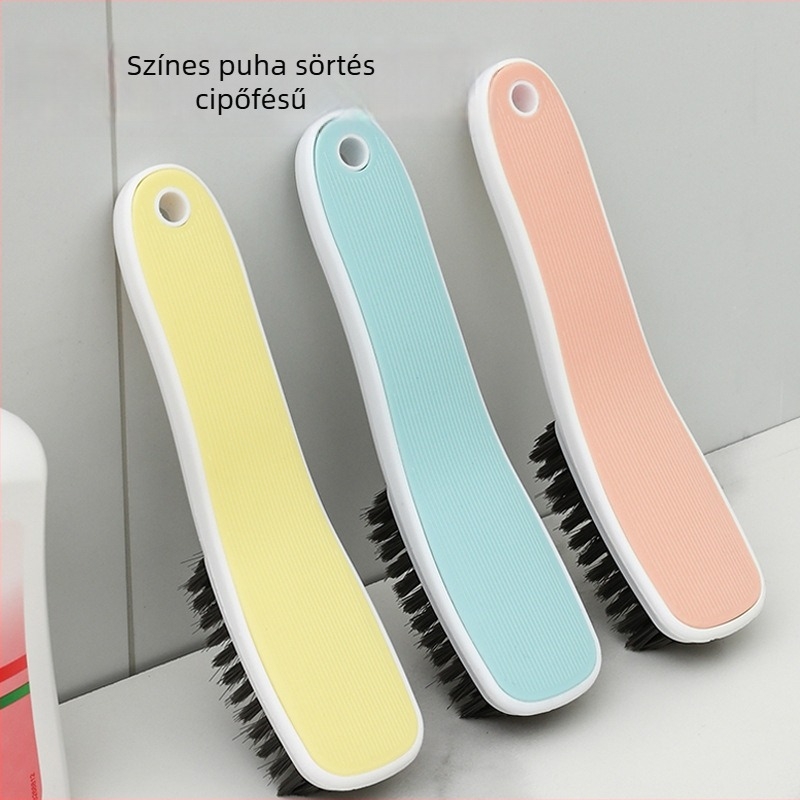 cipőtisztító kefe - puha sörtékkel, sokoldalú tisztítás - Amyju, PP+PET, ápolás, fertőtlenítés, kopásállóság, modern stílus